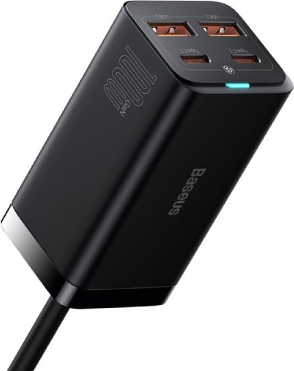 Зарядное устройство сетевое Baseus GaN3 Pro 100W / CCGP000101 (черный)