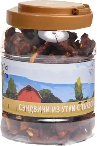 Лакомство для собак Nord Farm Сэндвичи из утки с тыквой / NF-TR024 (800г)