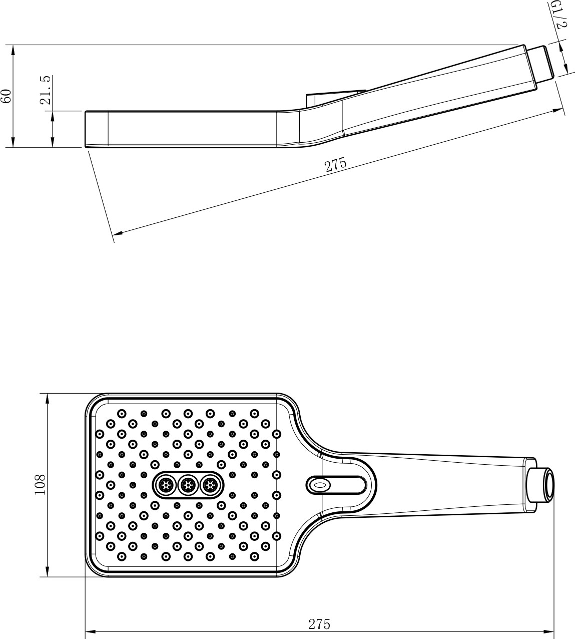 Душевой гарнитур Lauter 213GM — фото 3