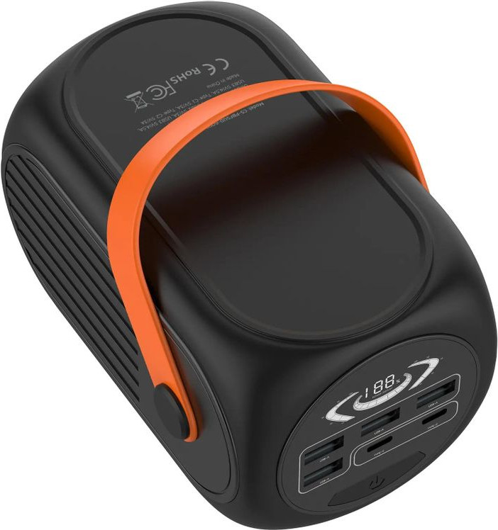 Портативное зарядное устройство Cactus CS-PBFSUD-60000 (черный) — фото 2