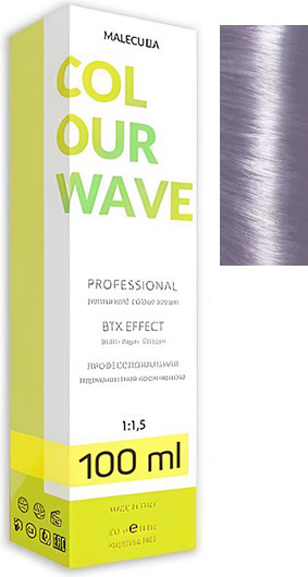 Крем-краска для волос Malecula Colour Wave тон 12.12 (100мл, специальный блонд металлик фиолетовый)