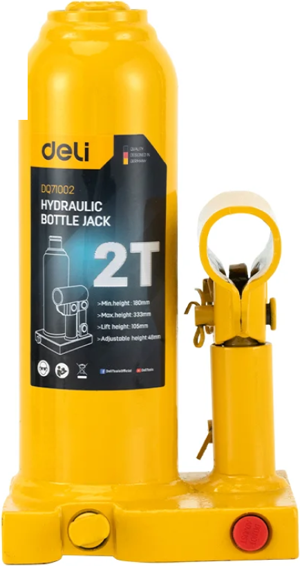 Бутылочный домкрат Deli EDQ71002
