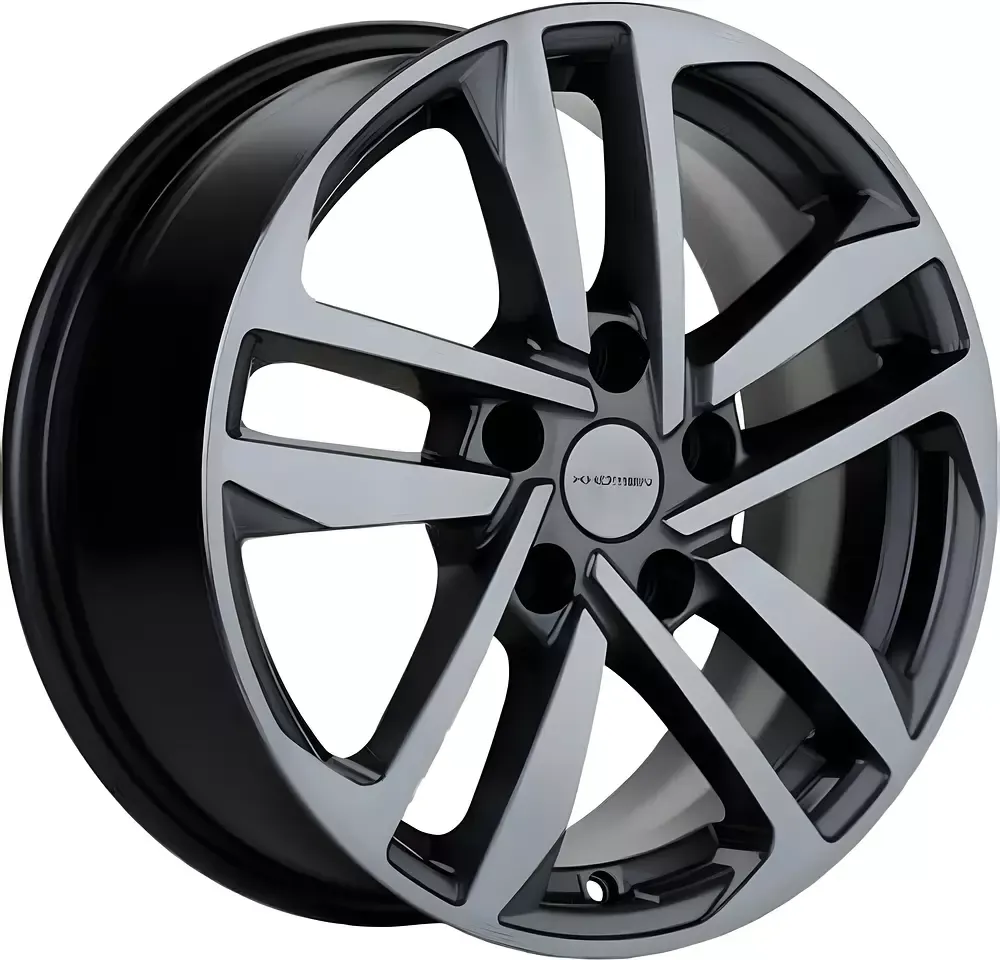 Литой диск Khomen KHW1612 Kia 16x6.5" 5x114.3мм DIA 67.1мм ET 41мм Gray
