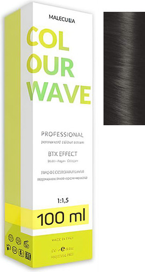 Крем-краска для волос Malecula Colour Wave тон 6.11 (100мл, интенсивно-пепельный натуральный темный блонд)