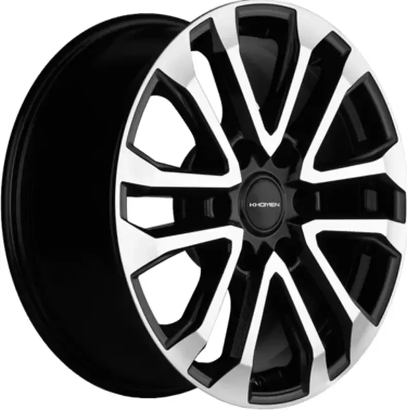 Литой диск Khomen KHW1805 LC Prado 18x7.5" 6x139.7мм DIA 106.1мм ET 25мм (Black FP)