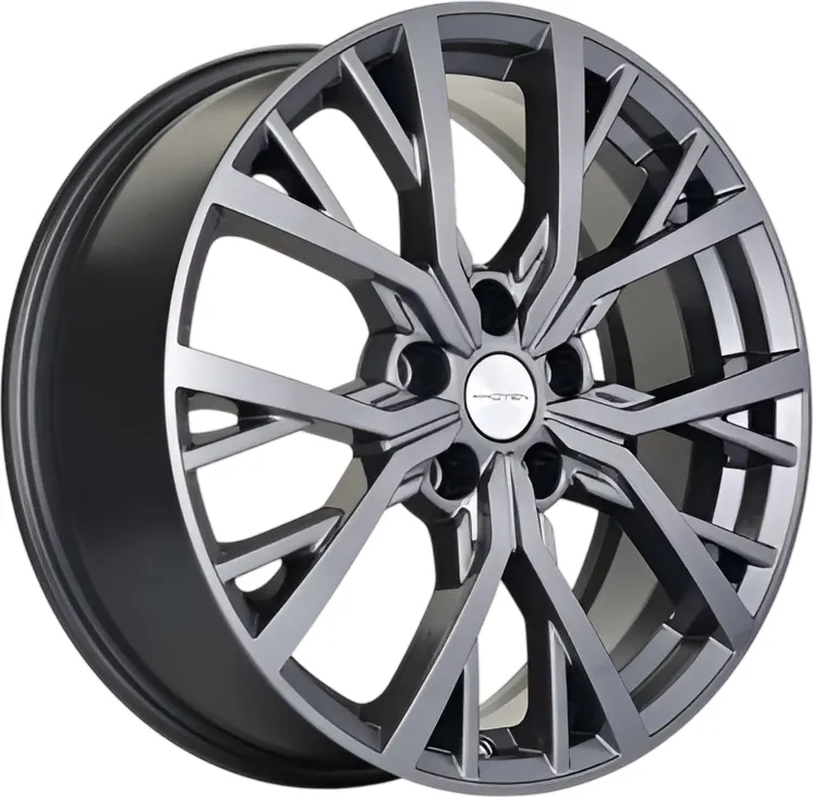 Литой диск Khomen KHW1806 Dargo/Jolion 18x7" 5x114.3мм DIA 66.5мм ET 37мм (Gray)