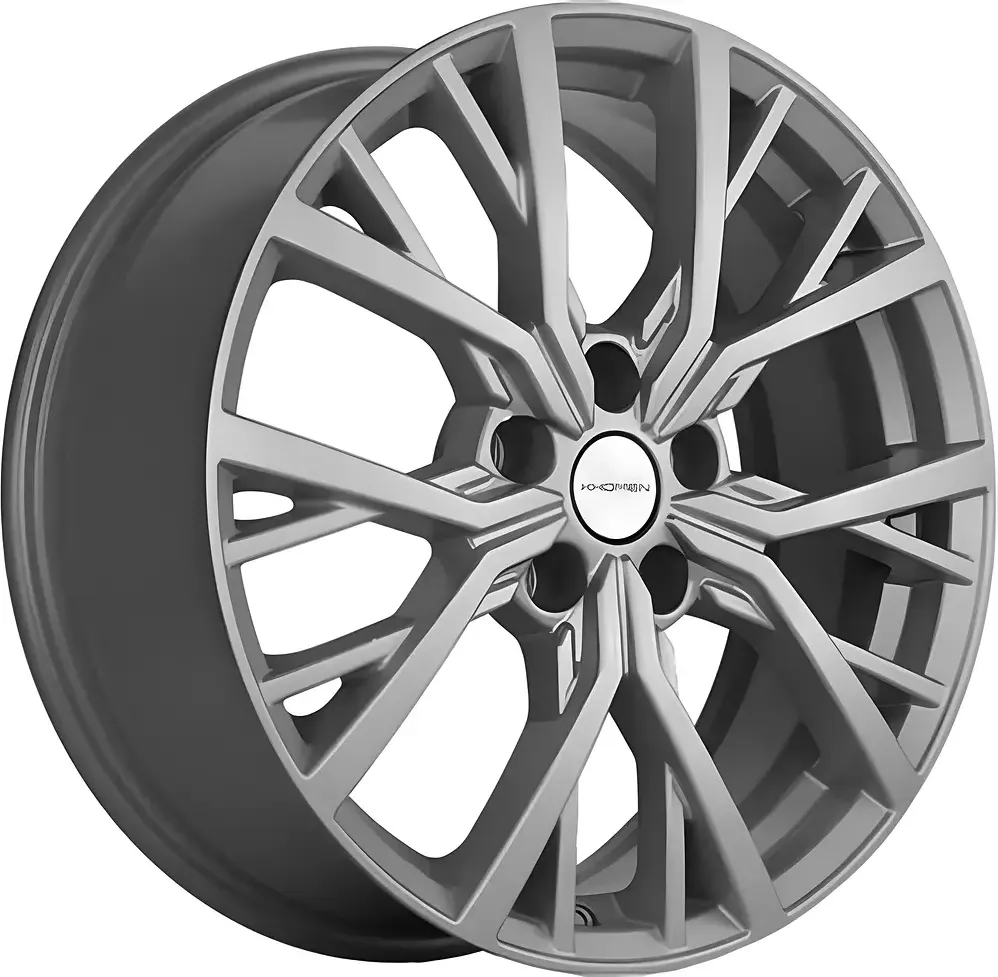 Литой диск Khomen KHW1806 Haval F7/F7x 18x7" 5x114.3мм DIA 64.1мм ET 40мм (F-Silver)