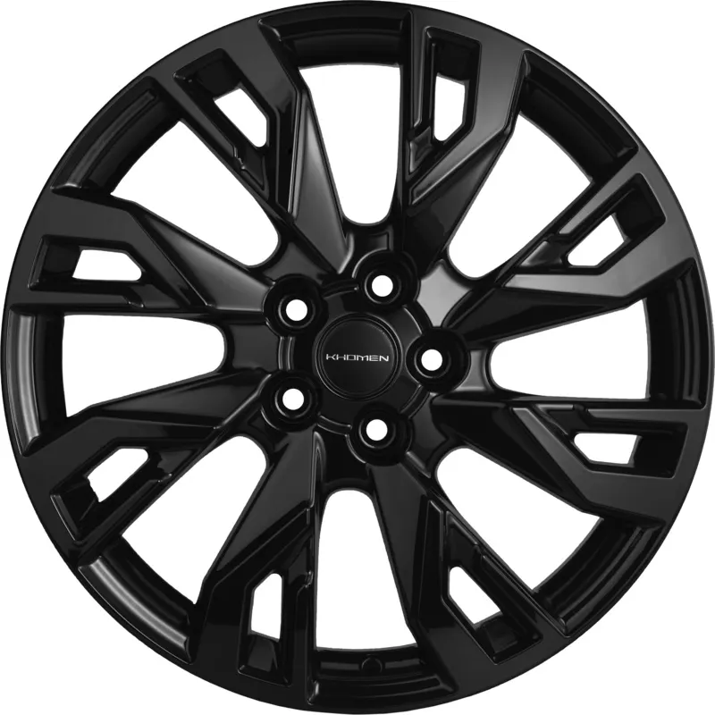 Литой диск Khomen KHW1809 Dargo/Jolion 18x7" 5x114.3мм DIA 66.5мм ET 37мм (Black)