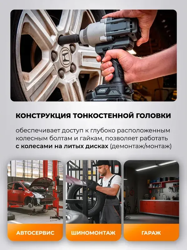 Набор головок слесарных Forstime FT-4032TH (63328) — фото 5