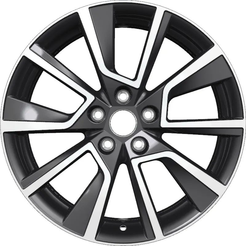Литой диск Khomen KHW1802 Sportage 18x7" 5x114.3мм DIA 67.1мм ET 48.5мм (Black FP)