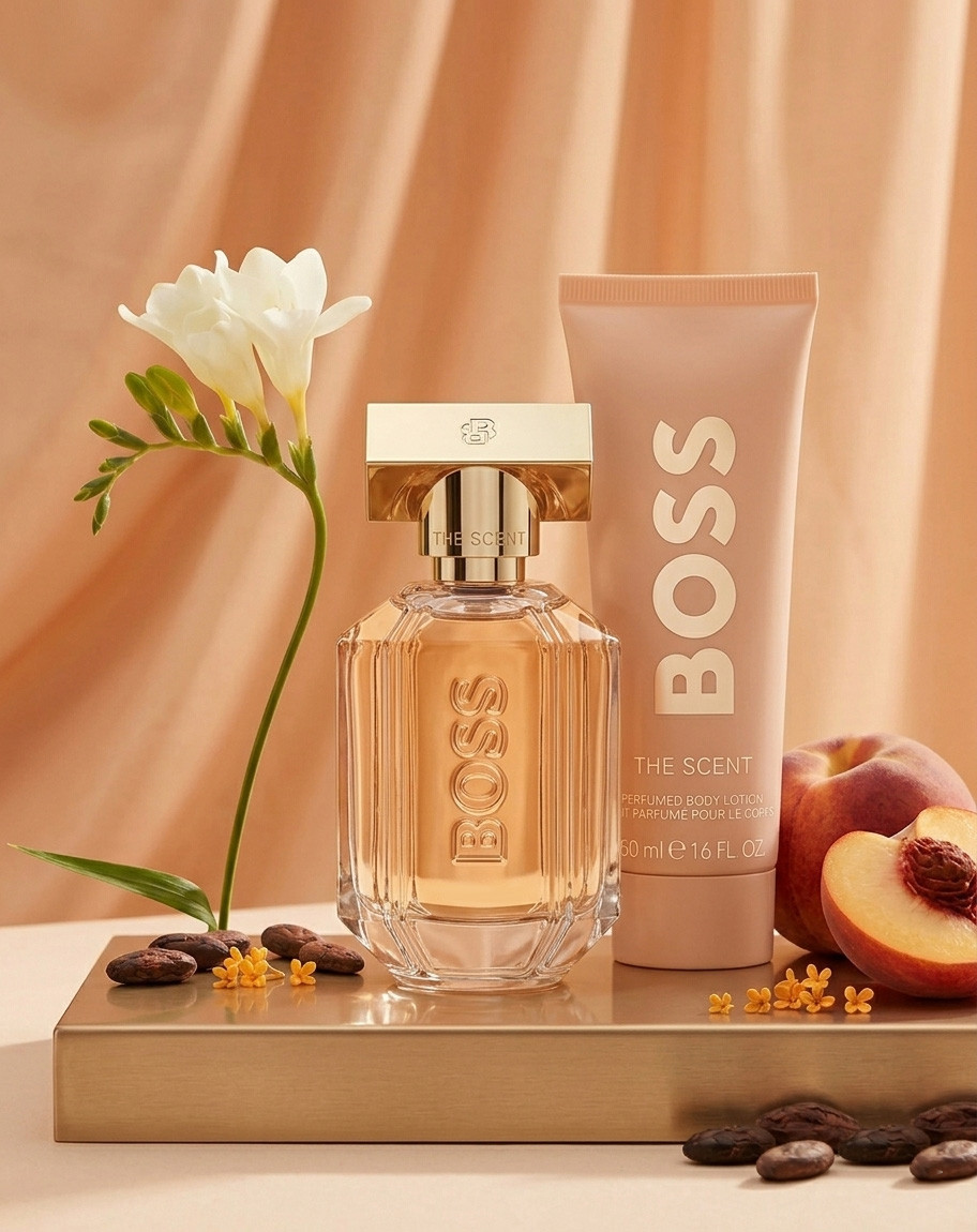 Парфюмерный набор Hugo Boss The Scent Парфюмерная вода 30мл+Лосьон для тела 50мл — фото 3