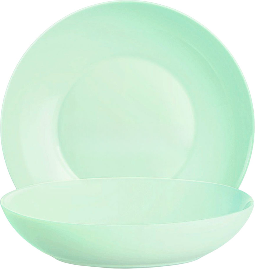 Тарелка столовая глубокая Luminarc Apy Paradise Green 10X1121