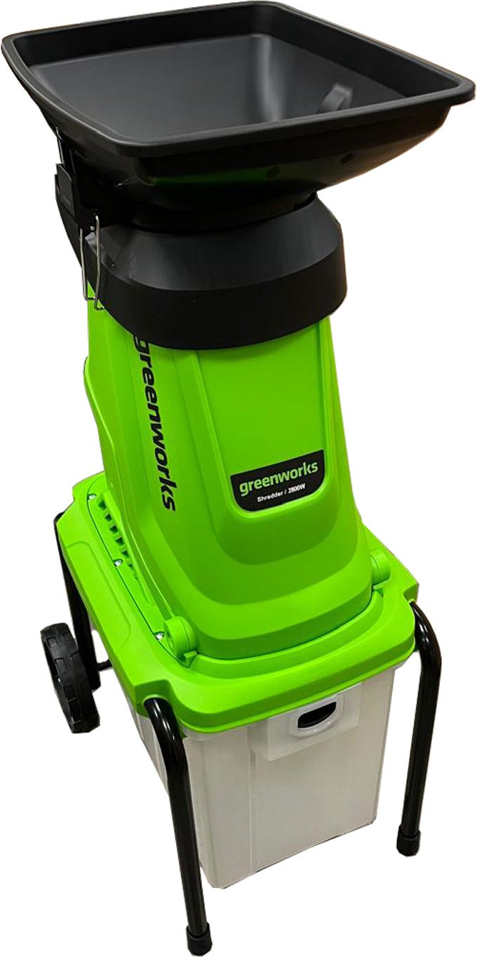 Садовый измельчитель электрический Greenworks GW-2800SD / 2208007 — фото 3