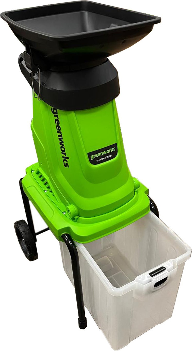 Садовый измельчитель электрический Greenworks GW-2800SD / 2208007 — фото 4