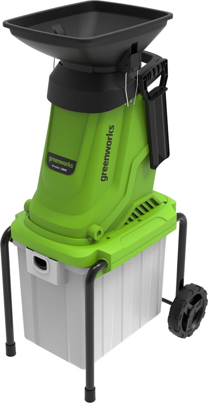 Садовый измельчитель электрический Greenworks GW-2800SD / 2208007