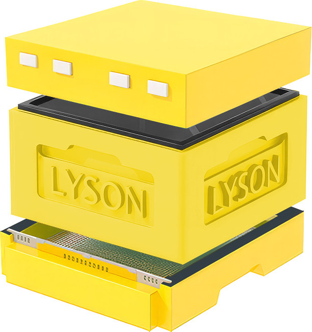 Улей Lyson ППС 12 Рамок / KR121YY (желтый/желтый)