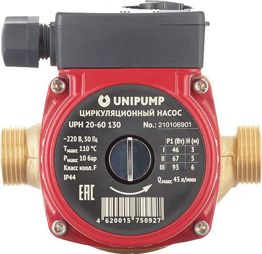Циркуляционный насос Unipump UPH 20-60/130 — фото 2