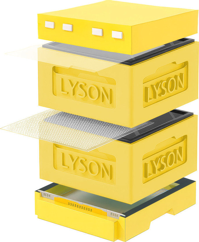 Улей Lyson Рута На 12 Рамок / KR122YY (желтый/желтый)