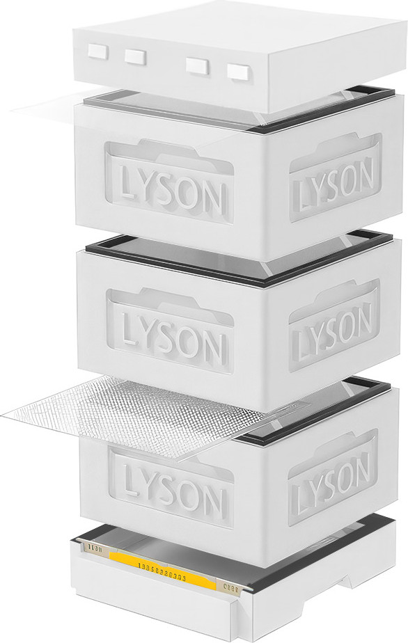 Улей Lyson Рута На 12 Рамок / KR123W (неокрашенный)