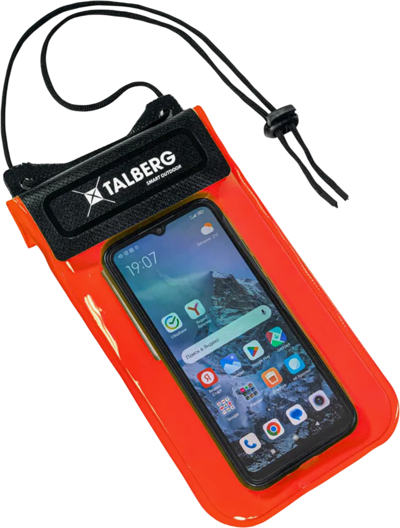 Гермочехол Talberg Rain Smart Case (красный)