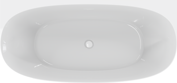Ванна акриловая Cezares CZR-LUX-WALL-170-80-58
