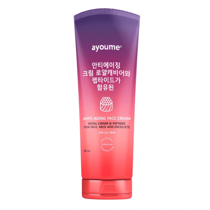 Крем для лица Ayoume Royal Caviar & Peptides Anti-Aging (70мл)