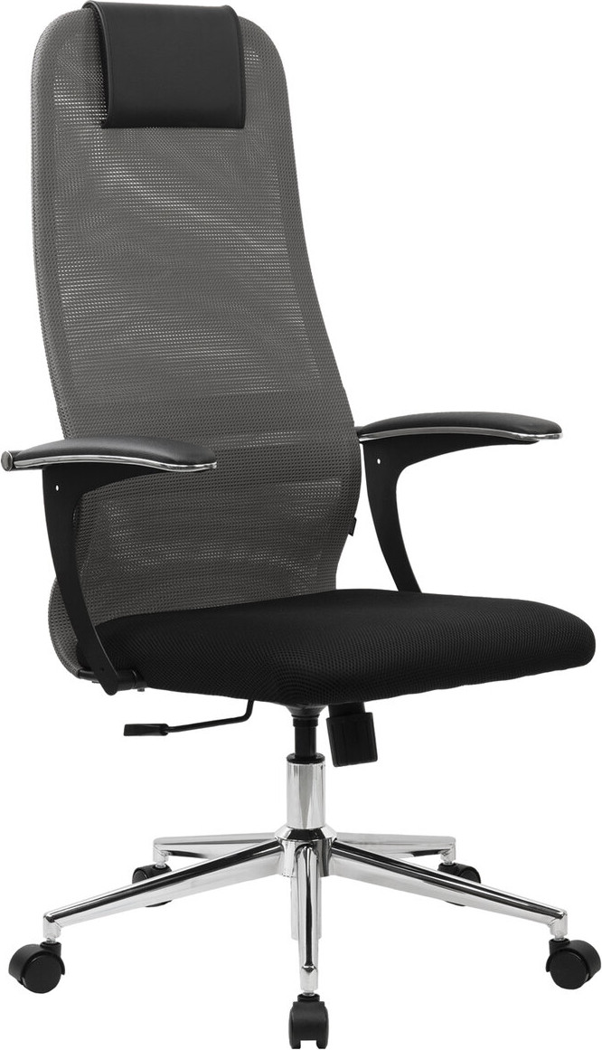 Кресло офисное Brabix EX-801 / 532918 (черный/серый)
