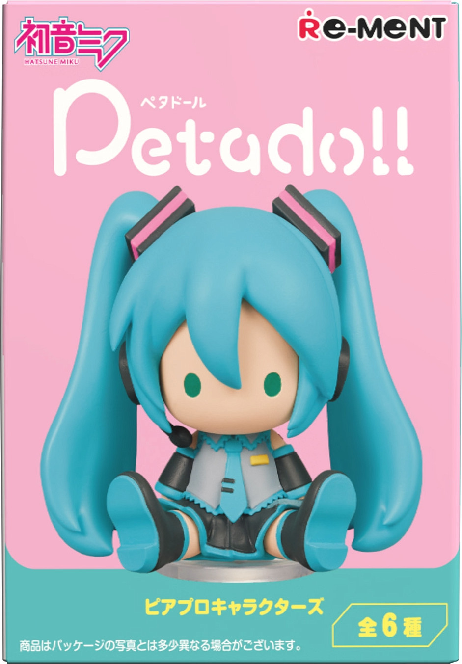 Игрушка-сюрприз Re-ment Hatsune Miku Petadoll / 69612