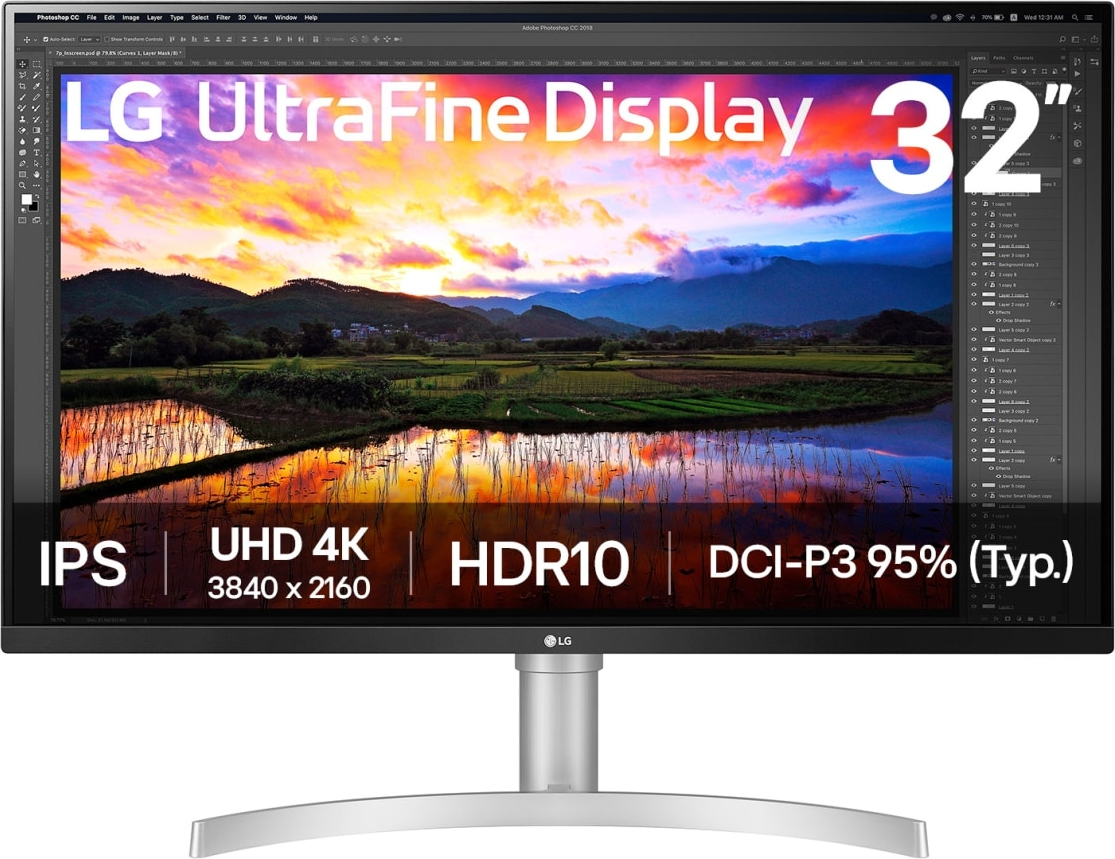 Монитор LG 32UN650K-W