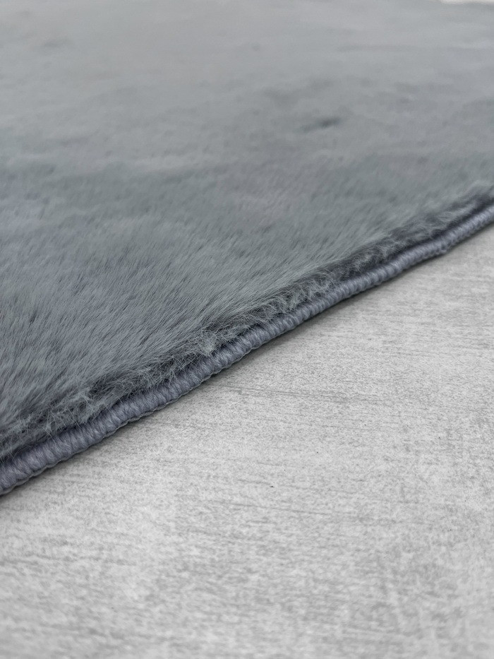 Покрытие напольное тафтинговое Gokyildiz Fluffy 1x15 (Anthracite) — фото 3