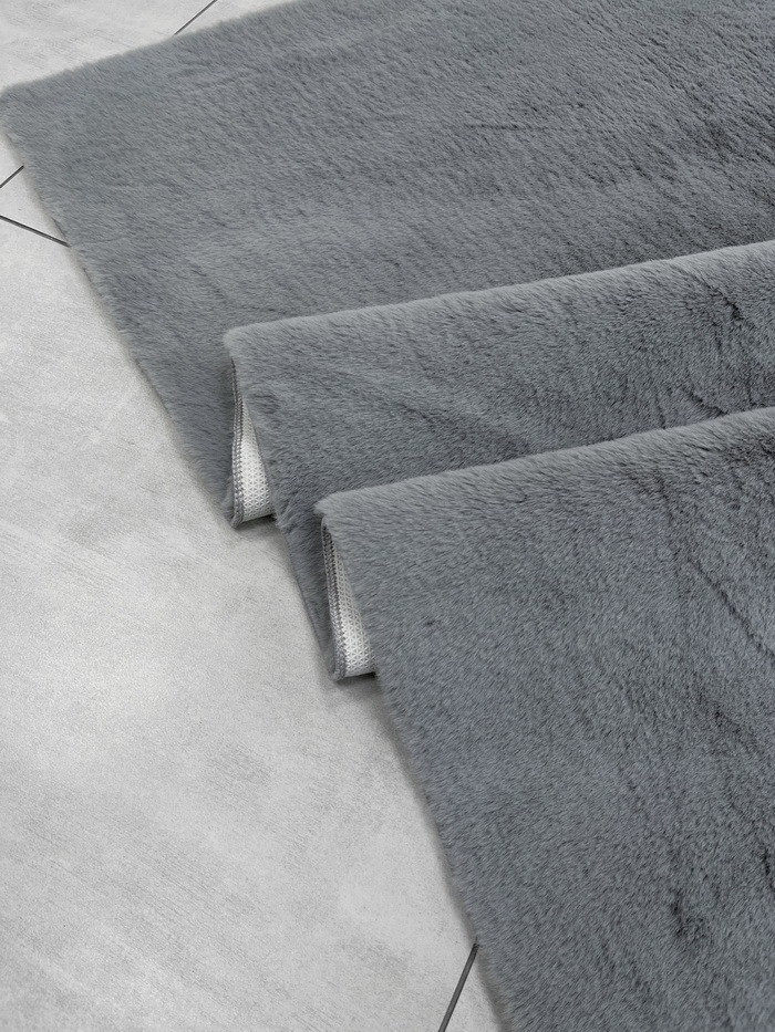 Покрытие напольное тафтинговое Gokyildiz Fluffy 1x15 (Anthracite) — фото 2