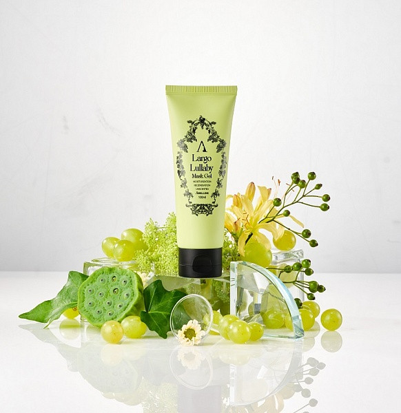 Маска для лица гелевая Adelline Largo Lullaby Mask Gel ночная (100мл) — фото 6