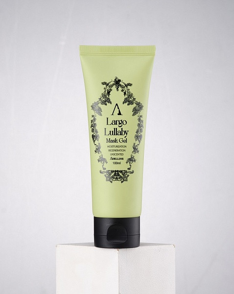 Маска для лица гелевая Adelline Largo Lullaby Mask Gel ночная (100мл) — фото 2