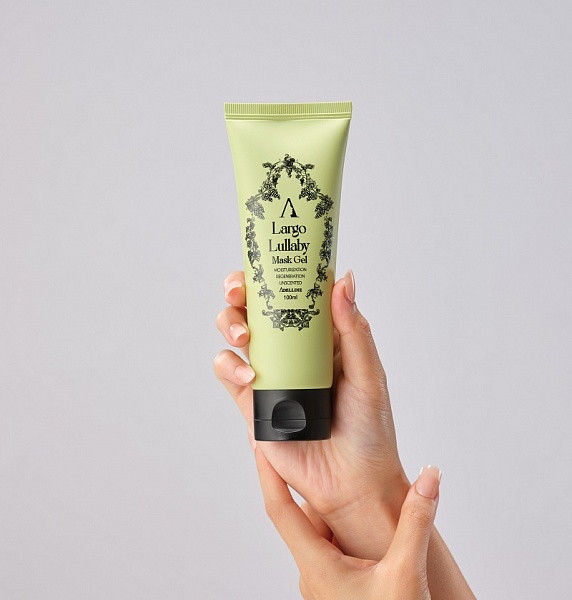 Маска для лица гелевая Adelline Largo Lullaby Mask Gel ночная (100мл) — фото 3