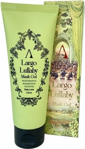 Маска для лица гелевая Adelline Largo Lullaby Mask Gel ночная (100мл)