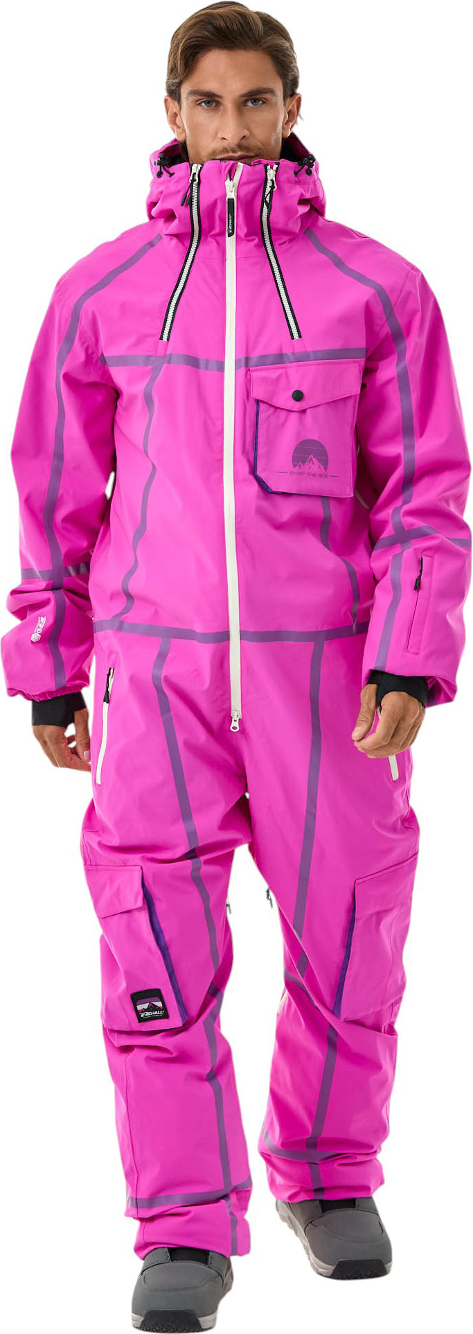 Комбинезон лыжный Rehall Thick-R Raspberry Rose / 60841_9031 (L)
