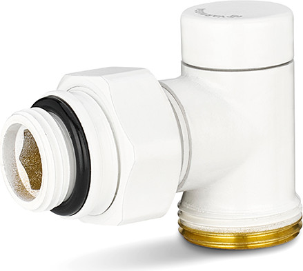 Узел присоединительный Varmega 1/2"х3/4"EK / VMDV22-100415 (белый) — фото 2