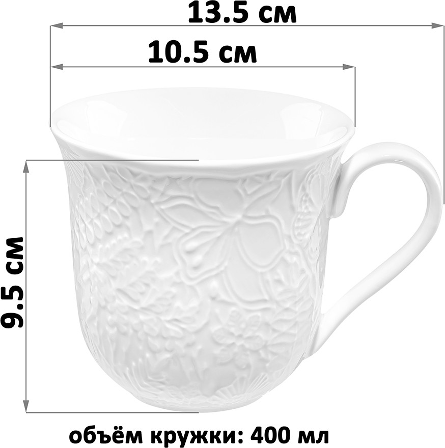 Набор кружек Elan Gallery Лесная фантазия / 520169 — фото 5