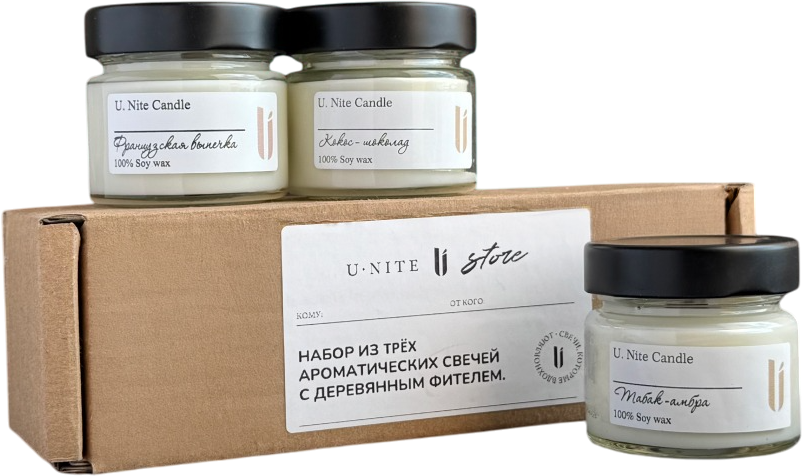 Набор свечей U.Nite UN70_kit (3шт)