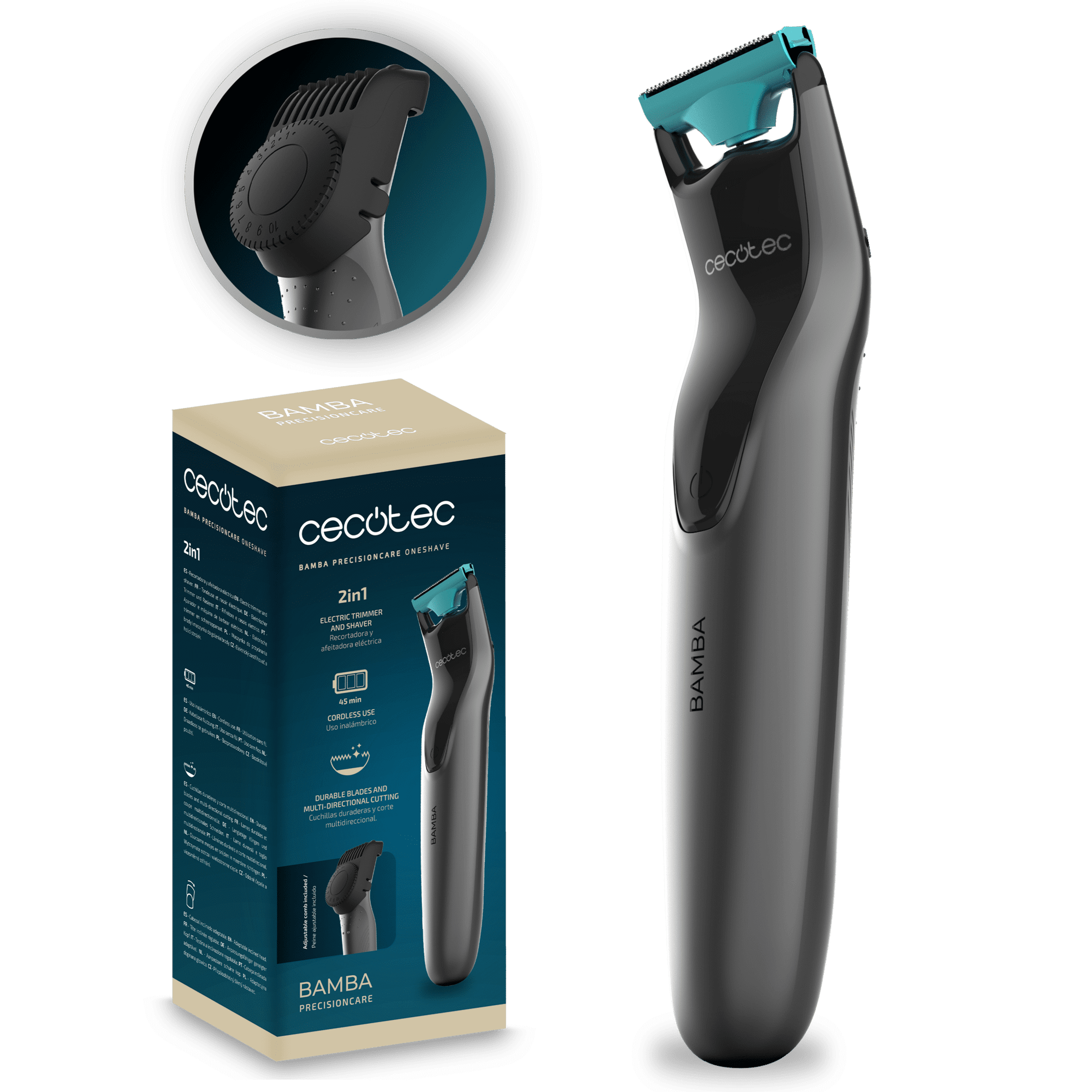 Триммер Cecotec PrecisionCare OneShave / 4411 — фото 3
