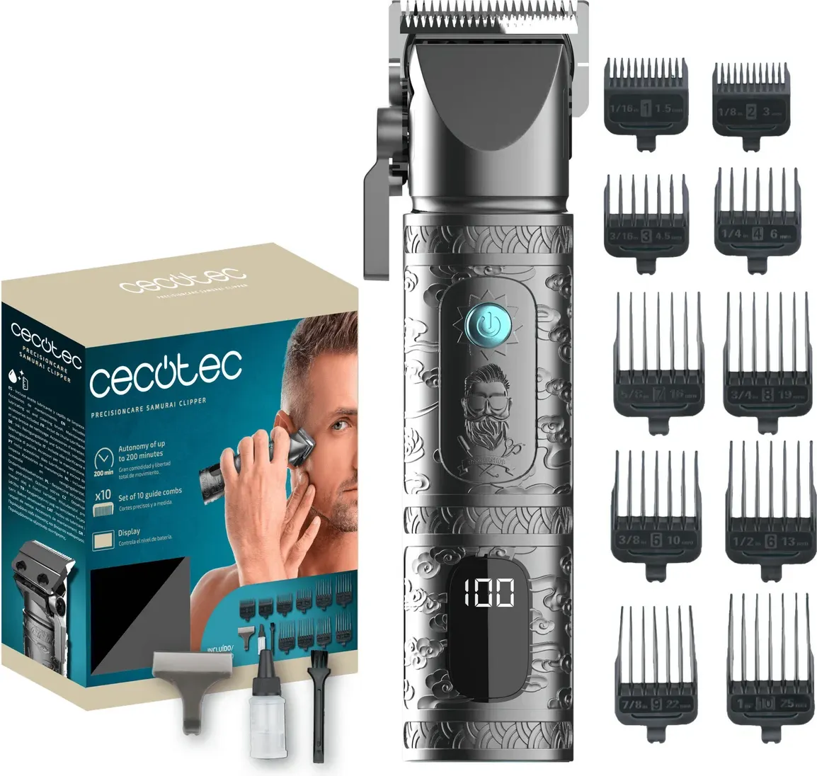 Триммер Cecotec PrecisionCare Samurai Clipper / 4455 — фото 2