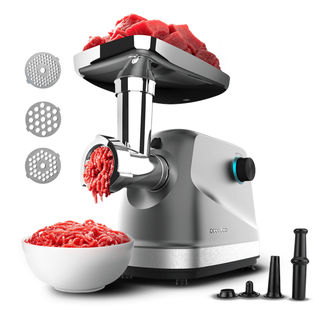 Мясорубка электрическая Cecotec Crusher 1400 Steel / 100110 — фото 2