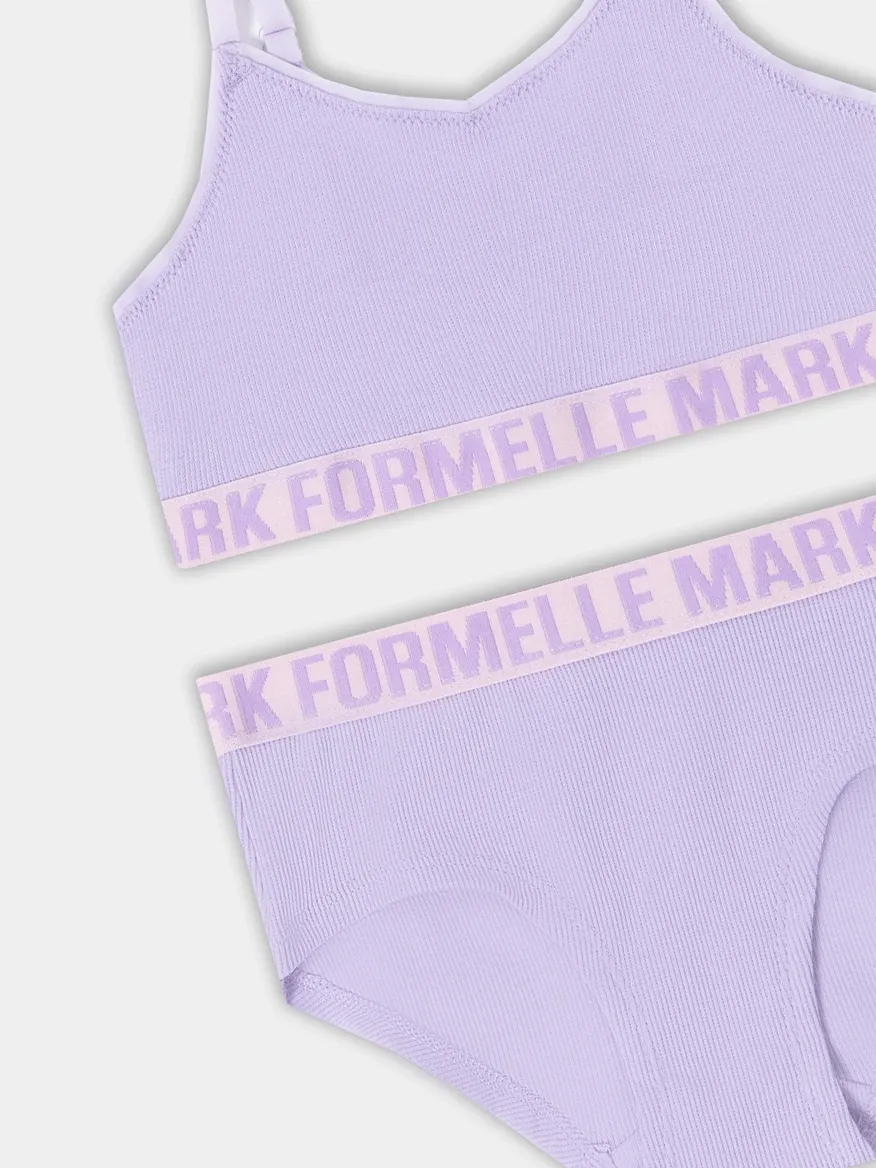 Комплект бельевой детский Mark Formelle 447705 (р.164-84, светло-лиловый) — фото 3