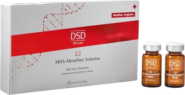 Ампулы для волос DSD DeLuxe для мезотерапии MHS Mesohair Solution 012 (5x5мл)