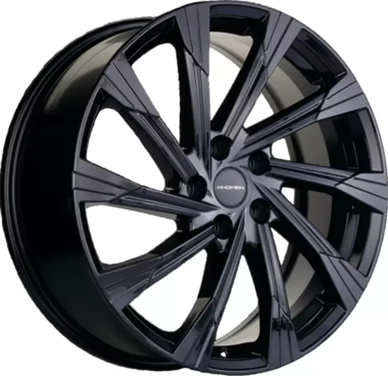 Литой диск Khomen KHW1901 NX/RAV4 19x7.5" 5x114.3мм DIA 60.1мм ET 40мм (Black)