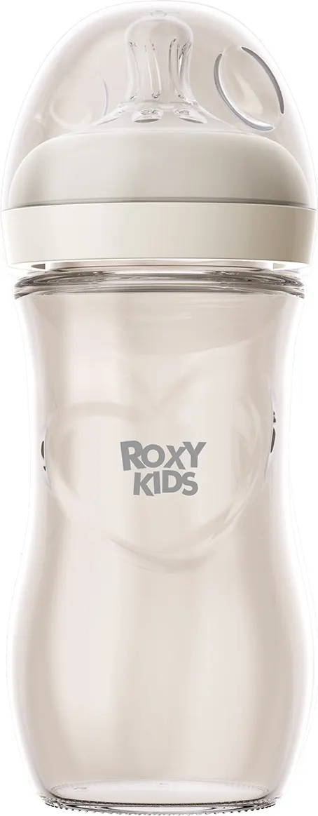 Бутылочка для кормления ROXY-KIDS Natural / RBTL-008-GLA-I (слоновая кость)