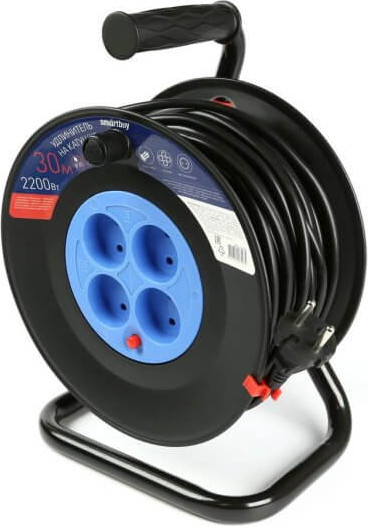 Удлинитель на катушке SmartBuy SBE-10-4-30-N