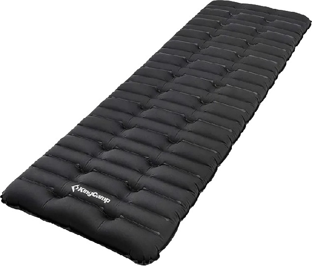 Туристический коврик KingCamp Super Comfort Single 1905 (черный)