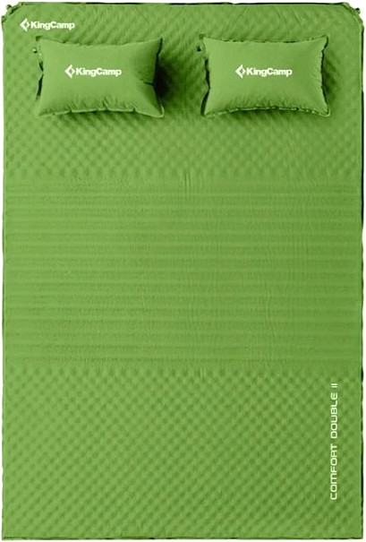 Туристический коврик KingCamp Comfort Double 3594 (зеленый)