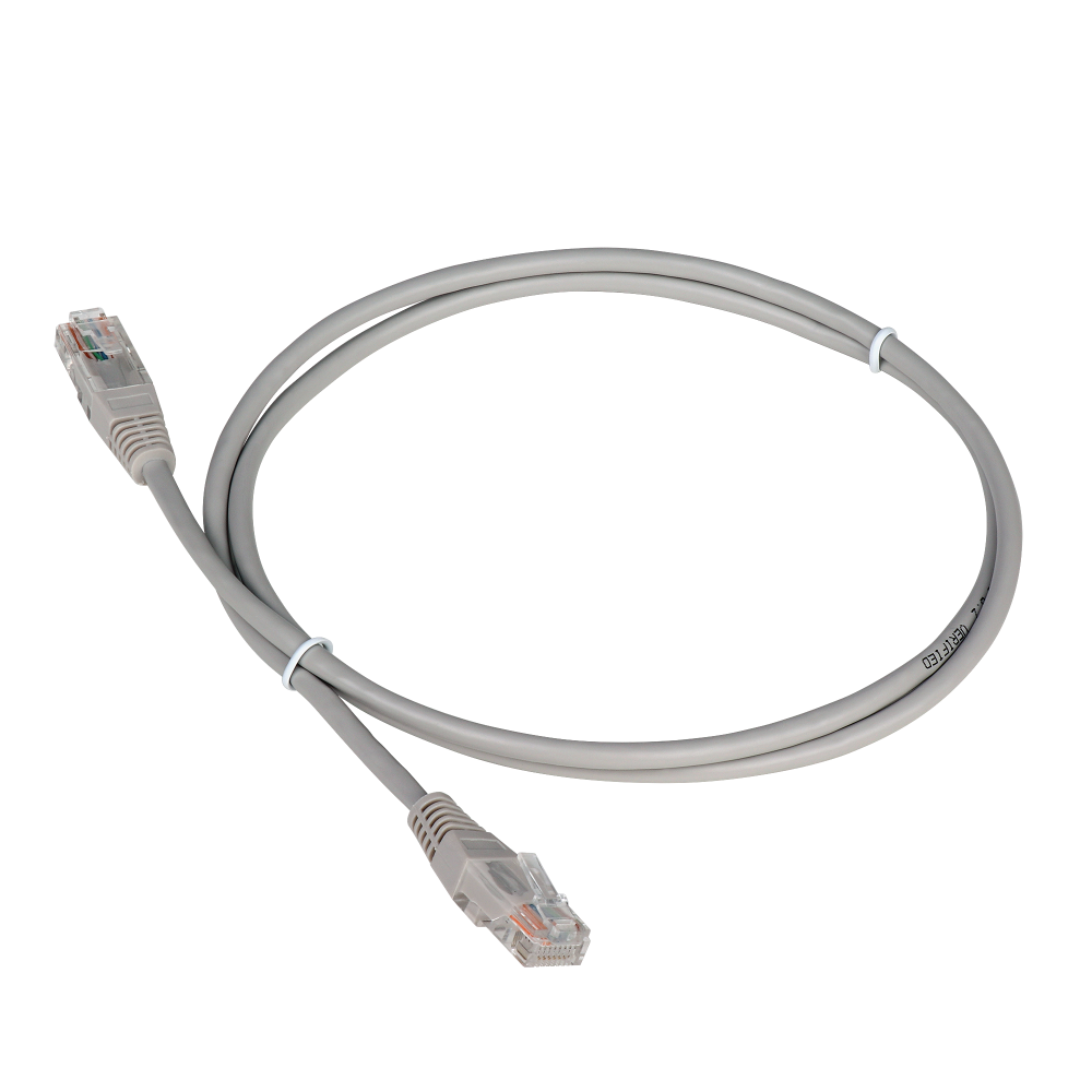 Кабель Lanmaster TWT-45-45-15-GY (15м, серый)
